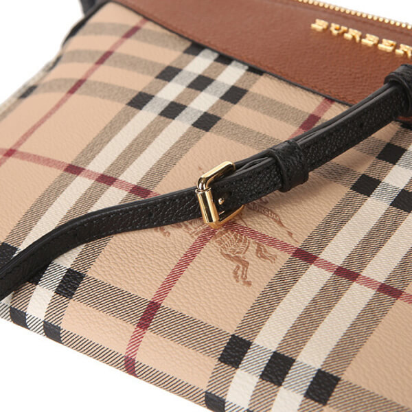 BURBERRY バーバリー チェック コピー 2WAY チェーン レザーバッグ